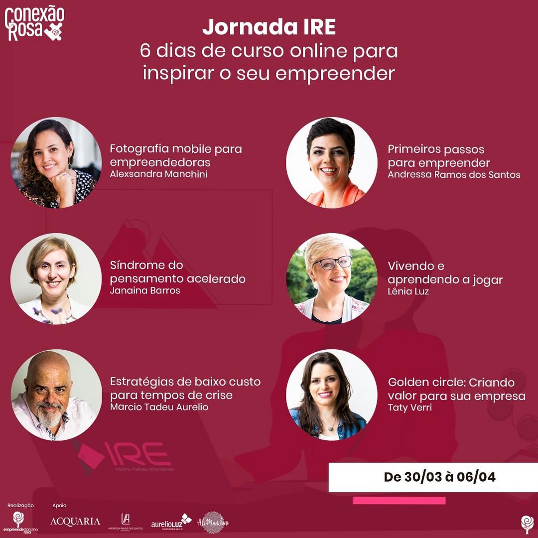 Jornada IRE : Inspire, Realize, Empreenda